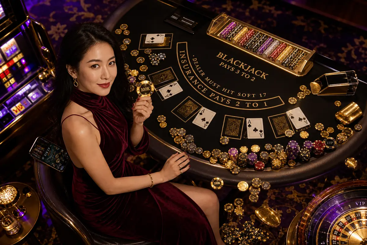 rr95 Blackjack လက်ရှိဒိုင်နှင့် ကစားခြင်း
